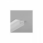 LED PROFILIS PLANE14 SIDE BC3 PRIGLAISTOMAS, 2M, BALTAS