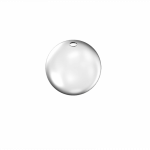 Gaubtas &scaron;viestuvui RUBBER D15 baltas