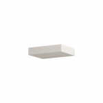 SIENINIS LED &Scaron;VIESTUVAS BRICK 20W L20,5 BALTAS