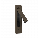 SIENINIS LED &Scaron;VIESTUVAS KETA 3,2W USB-C BRONZOS SPALVOS