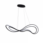 PAKABINAMAS LED &Scaron;VIESTUVAS TWIST L115 60W JUODAS