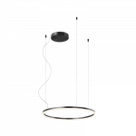 Pakabinamas &scaron;viestuvas ORBIT D60 black dimeriuojamas triac 4000K