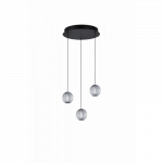 PAKABINAMAS LED &Scaron;VIESTUVAS EDEM 3 12,6W JUODAS