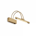 Sieninis LED &scaron;viestuvas BOW AP26 BRASS