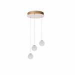 PAKABINAMAS LED &Scaron;VIESTUVAS EDEM 3 12,6W AUKSO SPALVOS