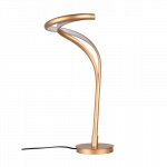 STALINIS LED &Scaron;VIESTUVAS TWIST 18W AUKSO SPALVOS