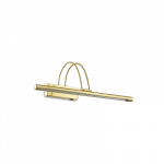 Sieninis LED &scaron;viestuvas BOW AP46 BRASS