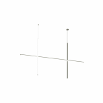 PAKABINAMAS LED &Scaron;VIESTUVAS COORDINATES SUSPENSION 2 CLIII 50W PILKAS