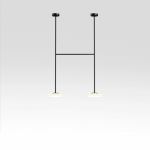 PAKABINAMAS LED &Scaron;VIESTUVAS IHANA L99 H150 15,2W JUODAS