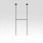 PAKABINAMAS LED &Scaron;VIESTUVAS IHANA L99 H200 15,2W JUODAS