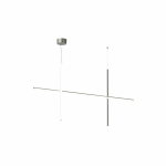 PAKABINAMAS LED &Scaron;VIESTUVAS COORDINATES SUSPENSION 2 55W PILKAS