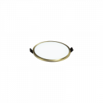LED panelė SLIM round 16W 4000K IP44 brass