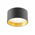 LUBINIS LED &Scaron;VIESTUVAS VEGA 15W JUODOS | AUKSO SPALVOS