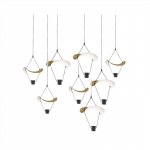 PAKABINAMAS LED &scaron;viestuvas VOLLEE C8P RD 80 (ĮVAIRIOS SPALVOS)
