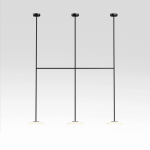 PAKABINAMAS LED &Scaron;VIESTUVAS IHANA L168 H150 22,8W JUODAS
