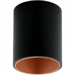 LUBINIS LED &scaron;viestuvas ROUND POLASSO BK COPPER