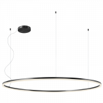 Pakabinamas LED &scaron;viestuvas orbit D120 black dimeriuojamas TRIAC 4000K