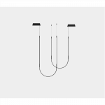 PAKABINAMAS LED &Scaron;VIESTUVAS TUBS MODULAR Double Arch 71,2W juodas