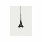 PAKABINAMAS LED &Scaron;VIESTUVAS RAIN 7W JUODAS | NIKELIO SPALVOS