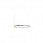 Pakabinamas LED &scaron;viestuvas Zero Round D50 Mat Brass