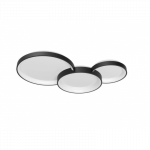 Lubinis LED &scaron;viestuvas COMBI 72W juodas