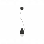 PAKABINAMAS LED &Scaron;VIESTUVAS T-COTTA TC1 8W JUODAS