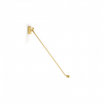 Lubinis/sieninis LED &scaron;viestuvas Opuntia Mat Brass 130