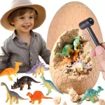 WOOPIE Dinozaurų Kiau&scaron;inio I&scaron;kasenų Rinkinys - 12 Dinozaurų