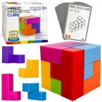 WOOPIE Tetris Kubas Magnetinė Dėlionė su Kortelėmis