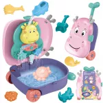 WOOPIE 3in1 smėlio ir vandens rinkinys, elnio lagaminas