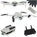 Radijo bangomis valdomas dronas 4DRC F10 su kamera ir GPS