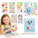 WOOPIE ART&FUN Kūrybinis Rinkinys &ndash; Rankinės Dekoravimas Lipdukais