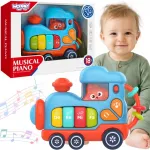 WOOPIE BABY Interaktyvus Muzikinis Pianinas Lokomotyvas