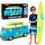 WOOPIE Klasikinis Surf autobusiukas su &scaron;viesa ir garsu 1:14