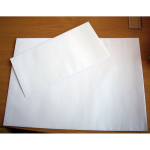 Vokas C65 Baltex, 114x229mm, 100g, su nuplė&scaron;iama juostele, baltos spalvos, 1vnt