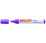 Tekstilės žymeklis Edding 4500, apvaliu galiuku, 2-3mm, neoninės violetinės spalvos