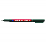 Permanentinis žymeklis-ra&scaron;iklis Edding 140S OHP, apvaliu galiuku, 0.3mm, juodos spalvos