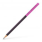 Grafitinis pie&scaron;tukas Faber-Castell Grip 2001 Two Tone, rožinės spalvos
