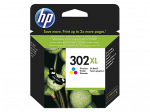 HP 302XL Tri-Colour (F6U67AE) Ra&scaron;alinė kasetė, CMY
