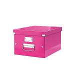 Universali dėžė Leitz Click&Store Medium, 281x200x369mm, rožinės spalvos