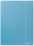 Dėklas dokumentams su gumele Esselte Colour'Breeze, A4, kartoninis, mėlyna