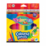 Spalvoti pie&scaron;tukai Colorino Kids, 24 spalvų
