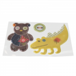 At&scaron;vaitas Softreflector Bear and Dinosaur