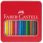 Spalvoti akvareliniai pie&scaron;tukai Faber-Castell Grip Jumbo, 16 spalvų