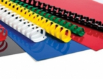 **Plastikinės įri&scaron;imo spiralės Forpus, 38mm, 50vnt., baltos spalvos