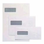 Vokai E4 College. 215x307mm.su langeliu kairėje pusėje. su nuplė&scaron;iama juostele. baltos spalvos. 500vnt