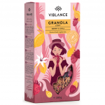 Granola su avietėmis ir ispaninio &scaron;alavijo sėklomis
