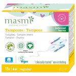 Medvilnės tamponai, vidutiniai, ekologi&scaron;ki