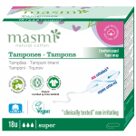 Medvilnės tamponai, dideli, ekologi&scaron;ki