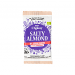 Juodasis &scaron;okoladas su migdolais ir jūros druska SALTY ALMOND, ekologi&scaron;kas